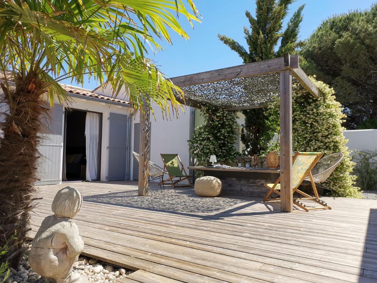 Derriere La Plage : Suite, Patio Et Pergola Le Bois-Plage-en-Re Ngoại thất bức ảnh
