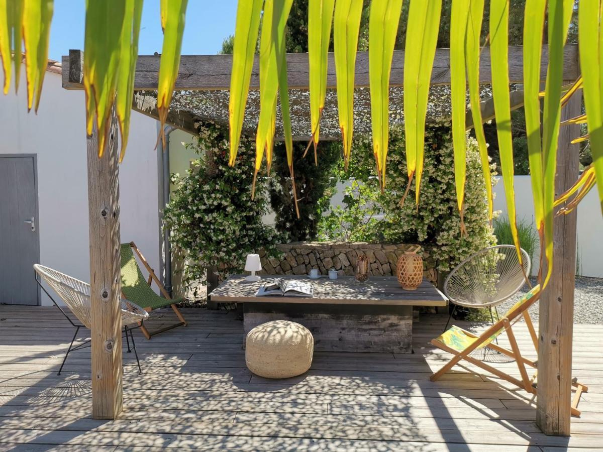 Derriere La Plage : Suite, Patio Et Pergola Le Bois-Plage-en-Re Ngoại thất bức ảnh